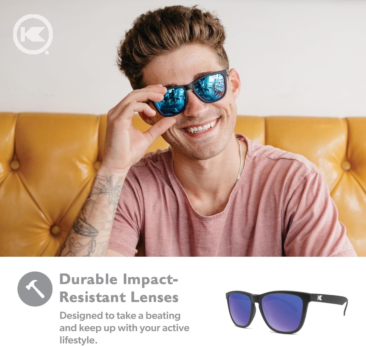 Knockaround Classics Polarized Sunglasses for Men & Women - UV400 Protection - Image 5