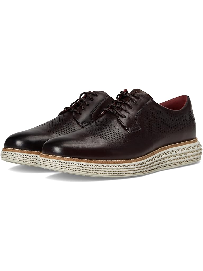 Burgundy Cole Haan Original Grand 2.0 Oxford