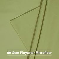 Vista 3 de uxcell Paquete de 2 fundas de almohada de microfibra cepillada suave de tejido para poliéster de 90 GSM, arrugas, decoloración, estándar