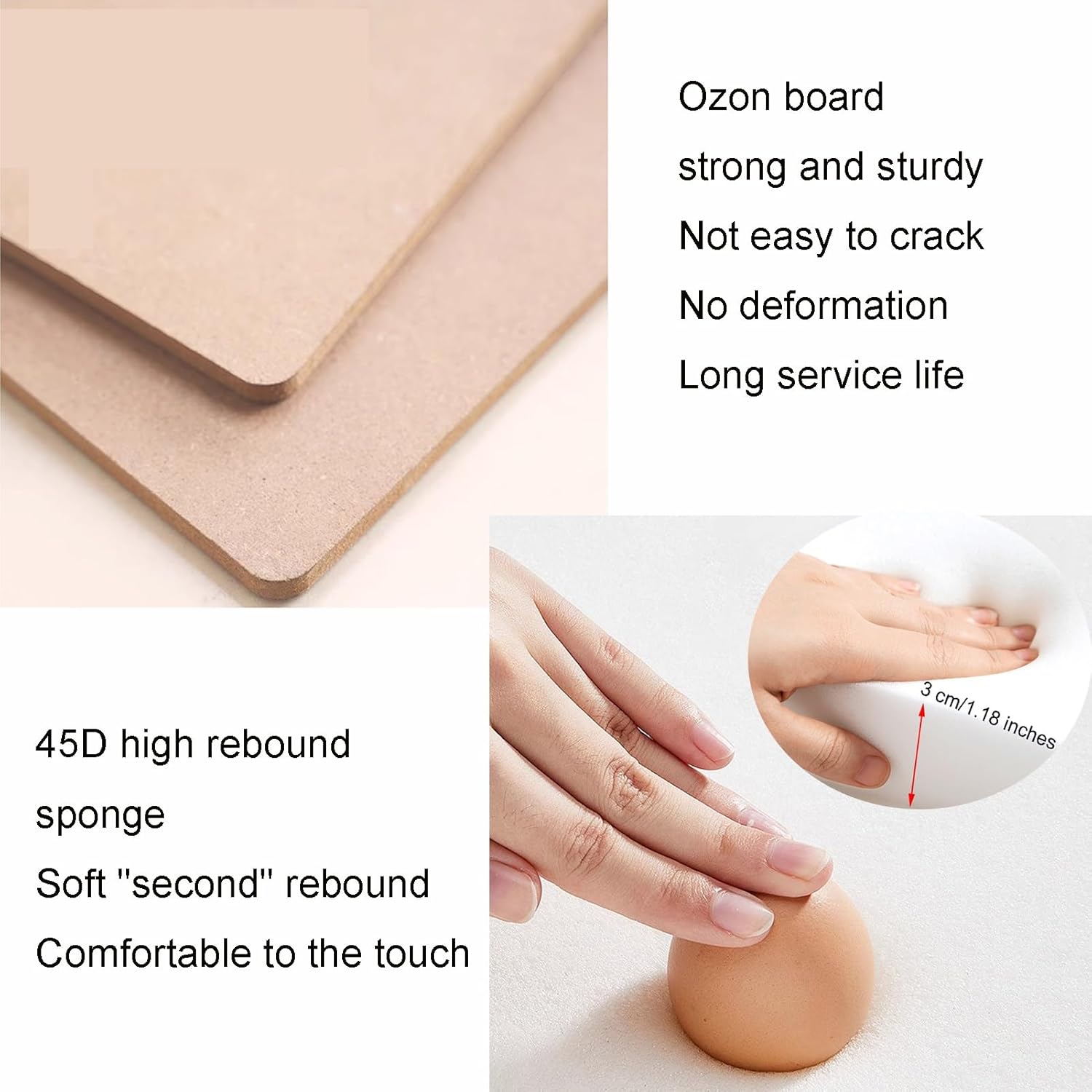 Upholstered Wall Panels, Removeable Playroom Protection Panel, Reusable Full Linen Headboard, Self-Adhesive 3D Guard Pad for Bedroom Playroom (Gray 2pcs)