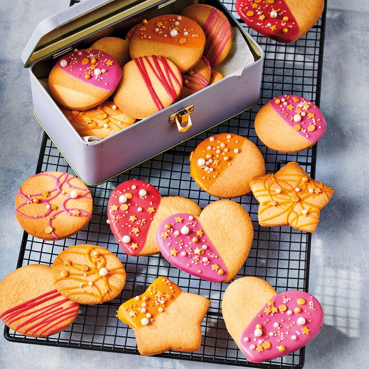 FunCakes Preparado para Galletas: Crujientes y Fáciles de Usar, Perfectas para Decorar con Fondant o Glasa Real, También Adecuadas Como Masa para Tartas, Halal. 1 Kg. 1000 g