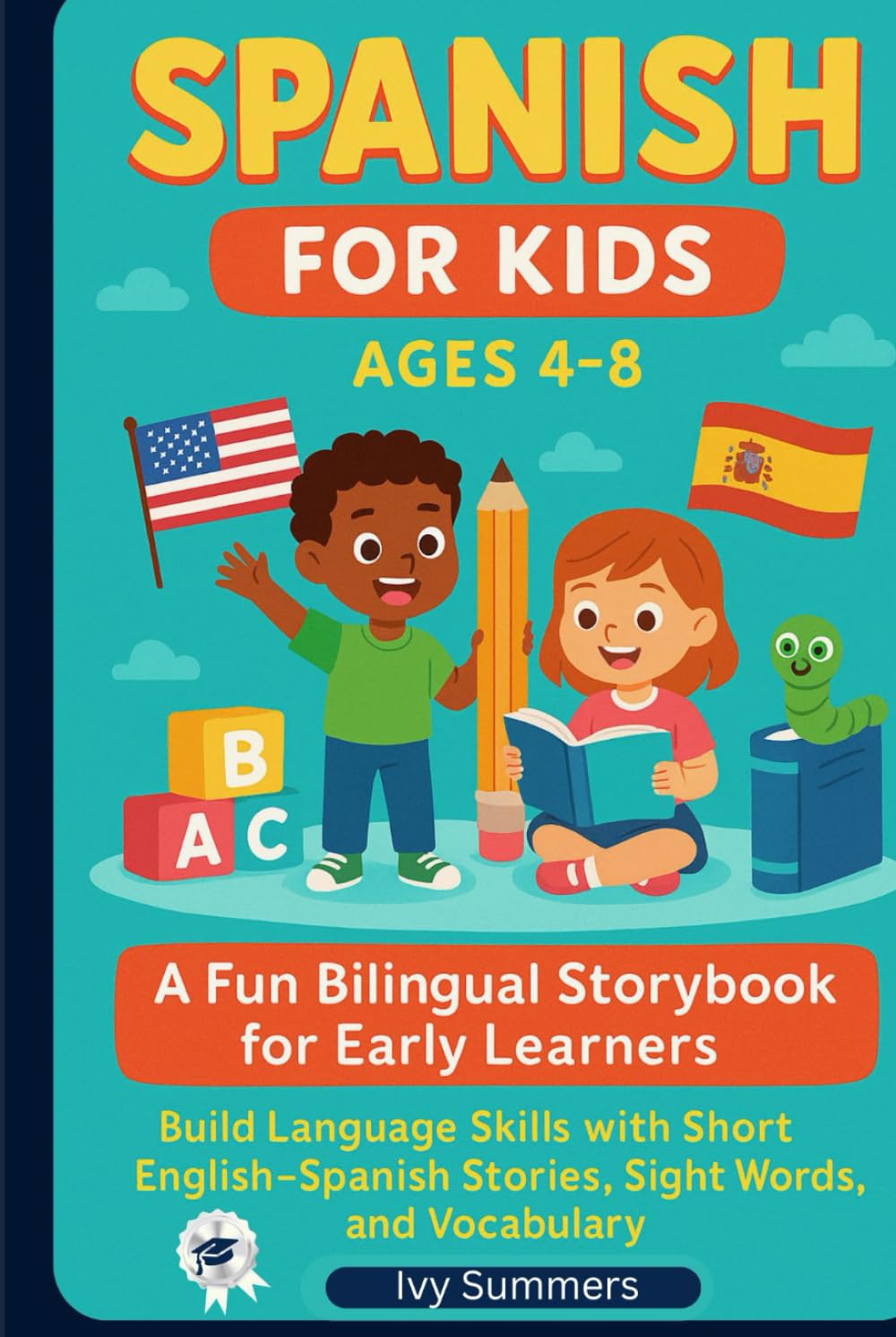 Spanish for Kids Ages 4–8: A Fun Bilingual Storybook for Early Learners: Build Language Skills with Short English–Spanish Stories, Sight Words, and Vocabulary for ESL and Homeschool