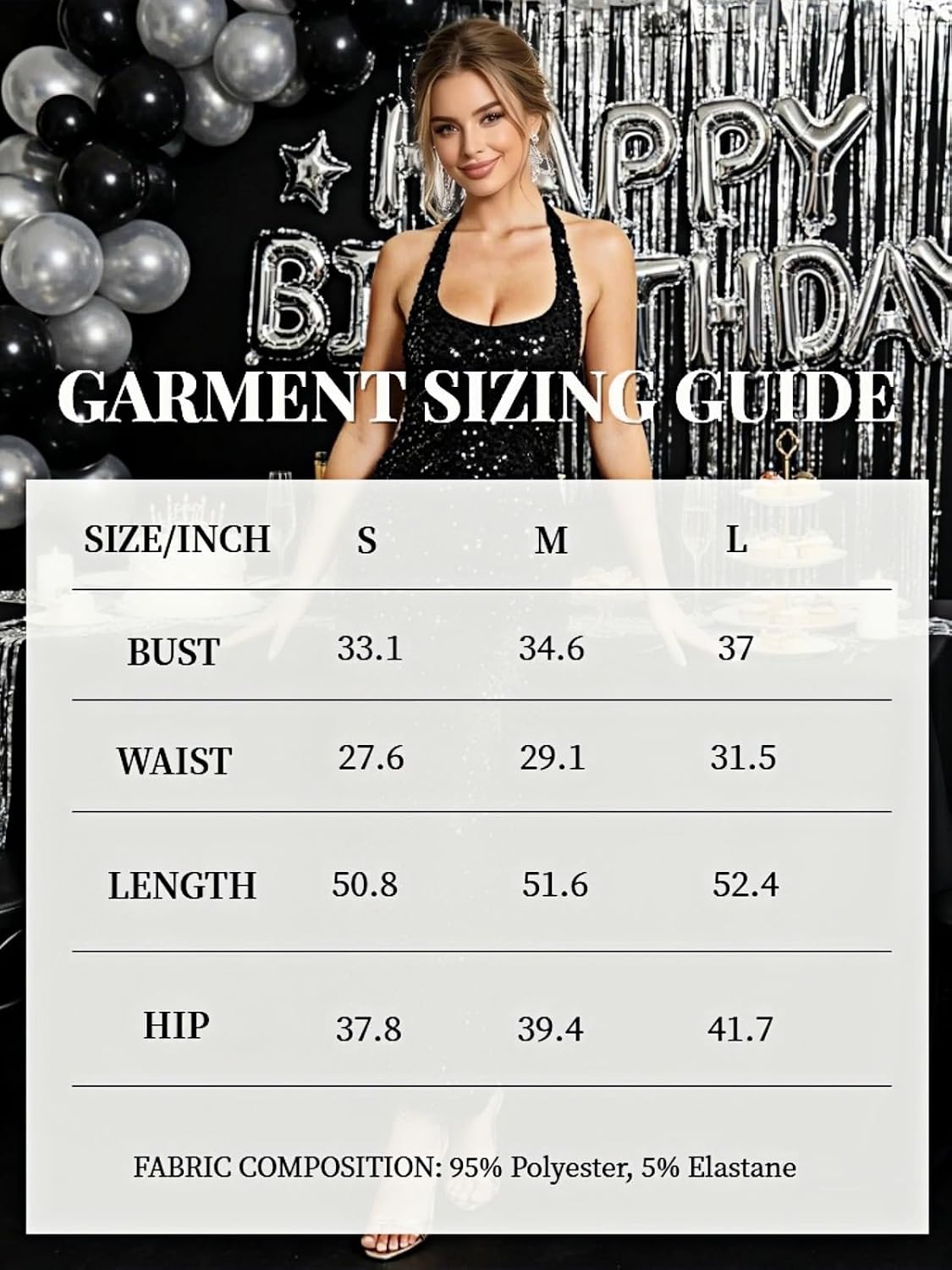RARITYUS Women's Floral Sequin Halter Maxi Dress Sleeveless Open Back Bodycon Cocktail Dress Scoop Neck Evening Gown