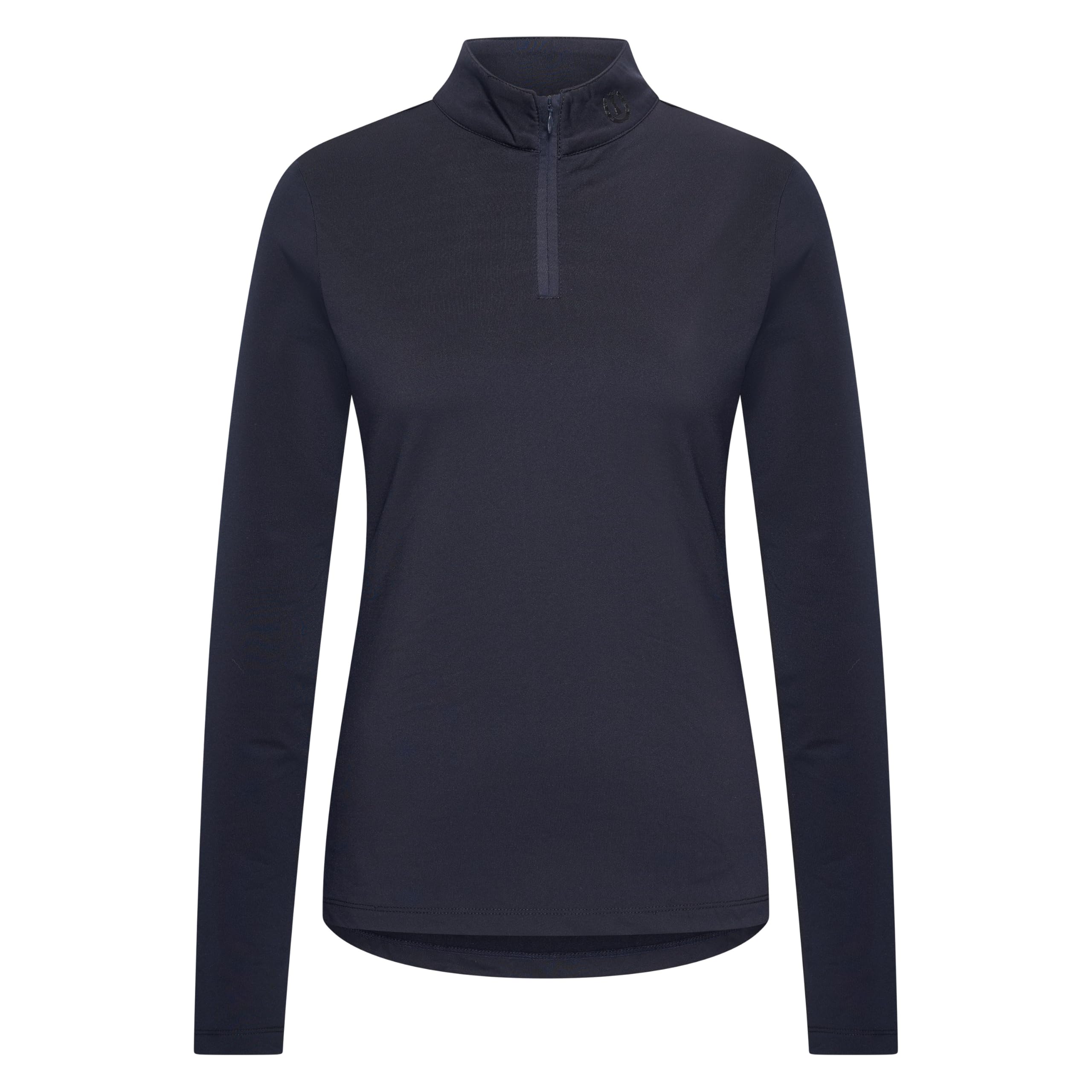 Imperial Riding IRH Jamy Base Layer Long Sleeve Functional Shirt with Half Zip and Stand-Up Collar