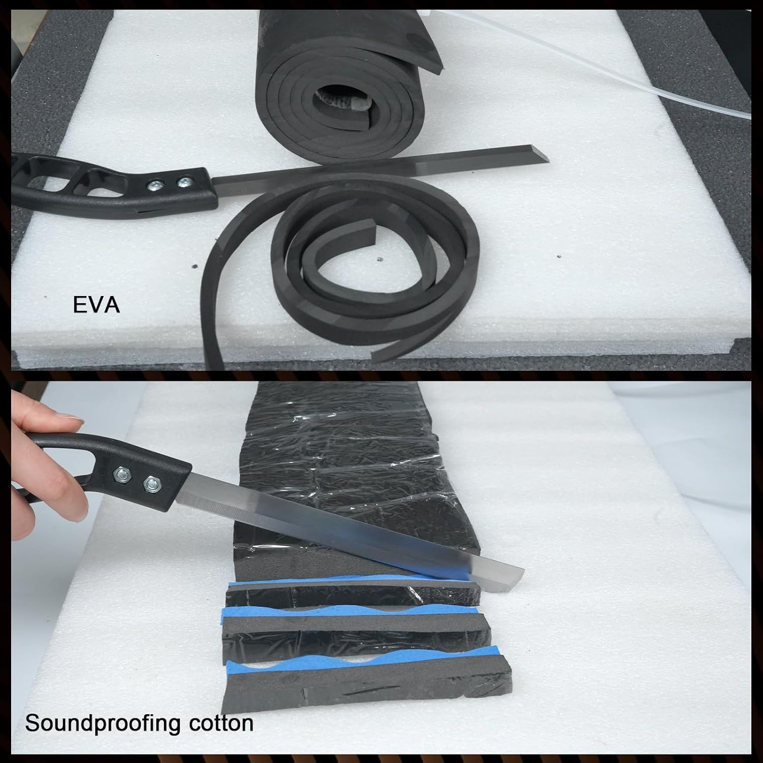 Special Sponge Cutting Knife, 6 PCS Thickened Sofa Cushion/Mattress/High-Density Sponge Cutting Tool, Sponge Cutting Wonder (12 IN)