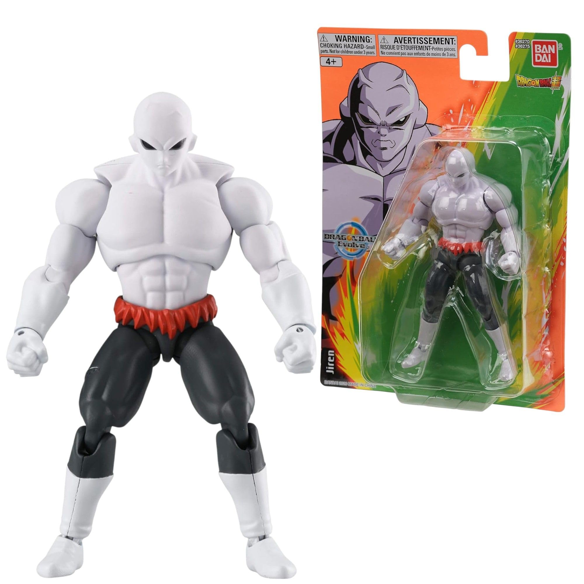 Bandai Dragon Ball Evolve Jiren Figure | Dragon Ball Jiren Toy Figure | Anime Gifts and Merch From Your Favourite Series | 12.5 cm