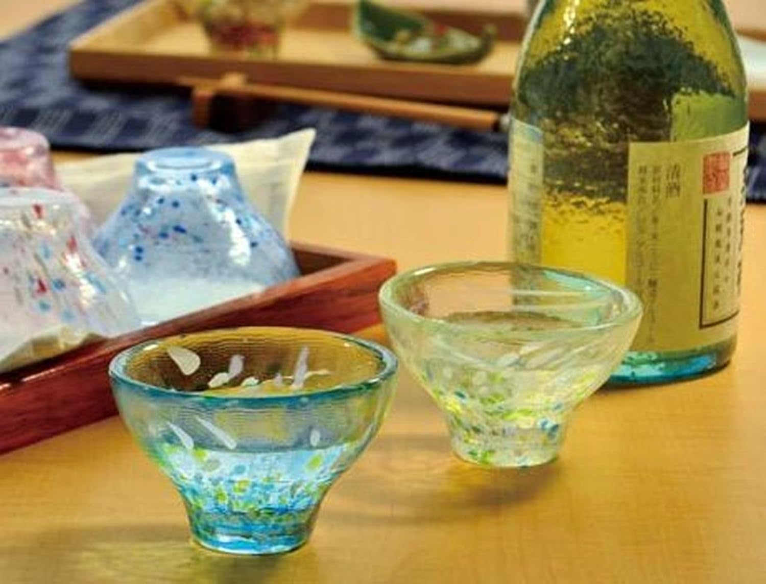 Takumiikaze Select 1 Piece Guinom, 2.7 x H1.7 inches (69 x 44 mm), 2.1 fl oz (55 ml), Glass (Glass), Made in Japan