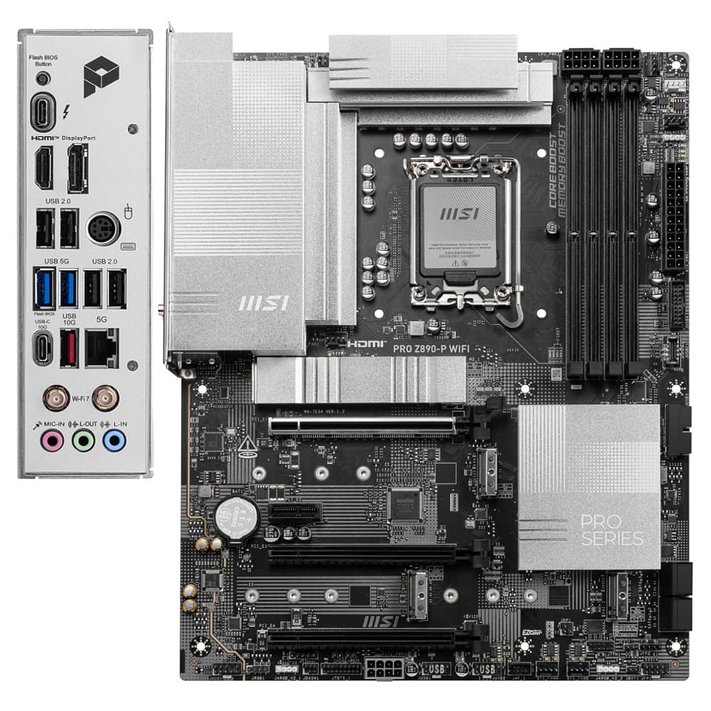 PC Computer Ultra 9 285K 24 Core 5,70 Ghz - Ram 64 GB DDR5 - SSD M.2 1 TB - HD 2 TB - Wi-Fi 7 e Bluetooth - Windows 10/11 Pro