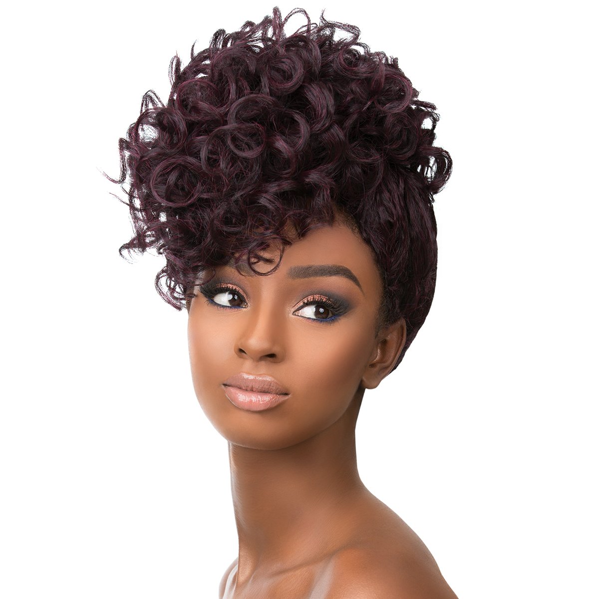 Sensationnel Instant Fashion Wig - Ifw Gigi Synthetic Quick On The Go Styling Comfort Pre Made Styled (1B OFFBLACK)