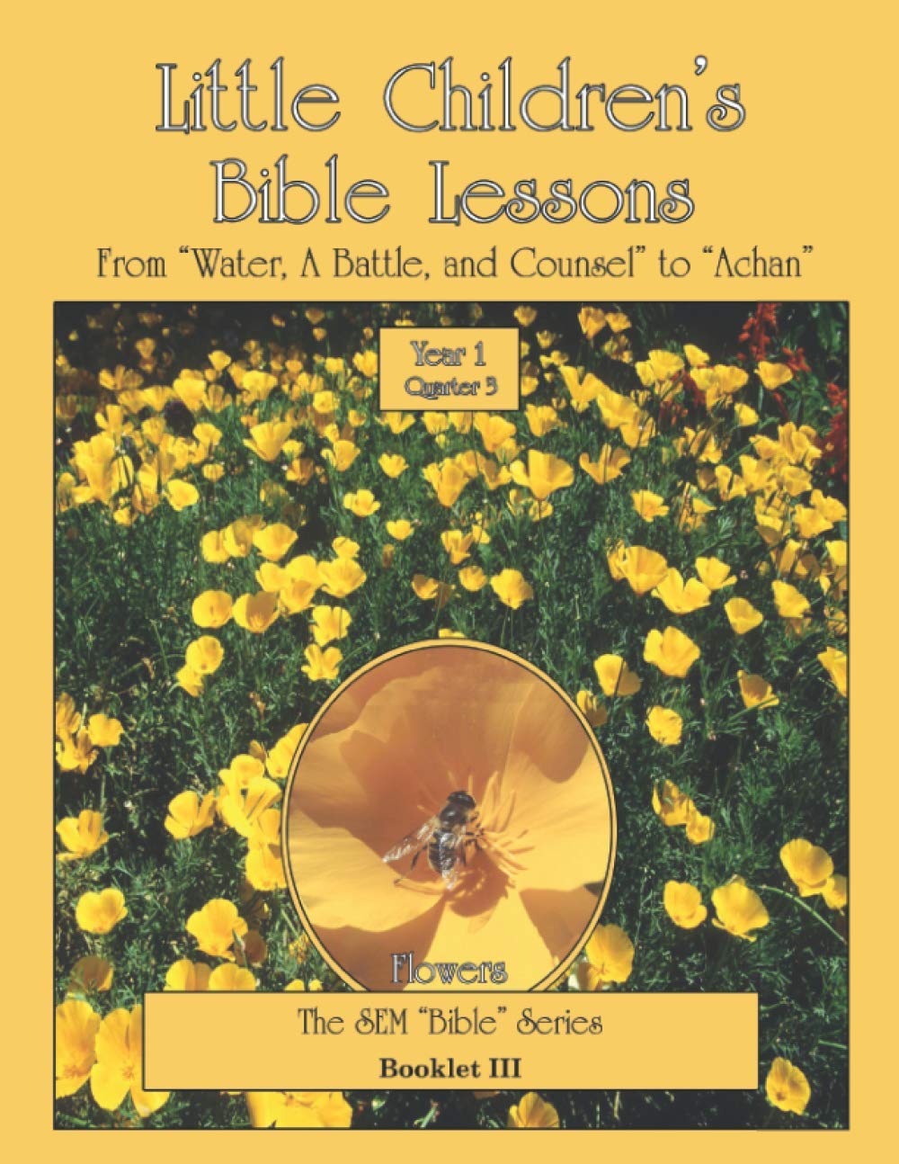 Little Children's Bible Lessons Year 1 Quarter 3