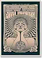 Bill Graham Fillmoreフィルモアロックポスター　サイケデリック Bill Graham Fillmoreフィルモアロックポスター サイケデリック
