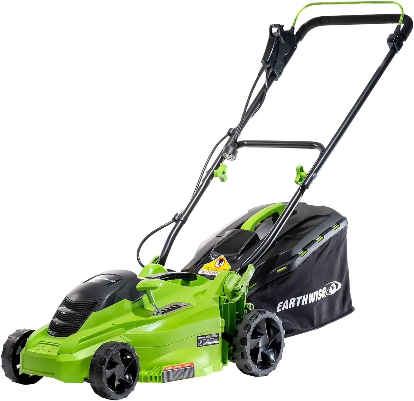 Earthwise 16-Inch 11-Amp Corded Electric Walk-Behind Lawn Mower