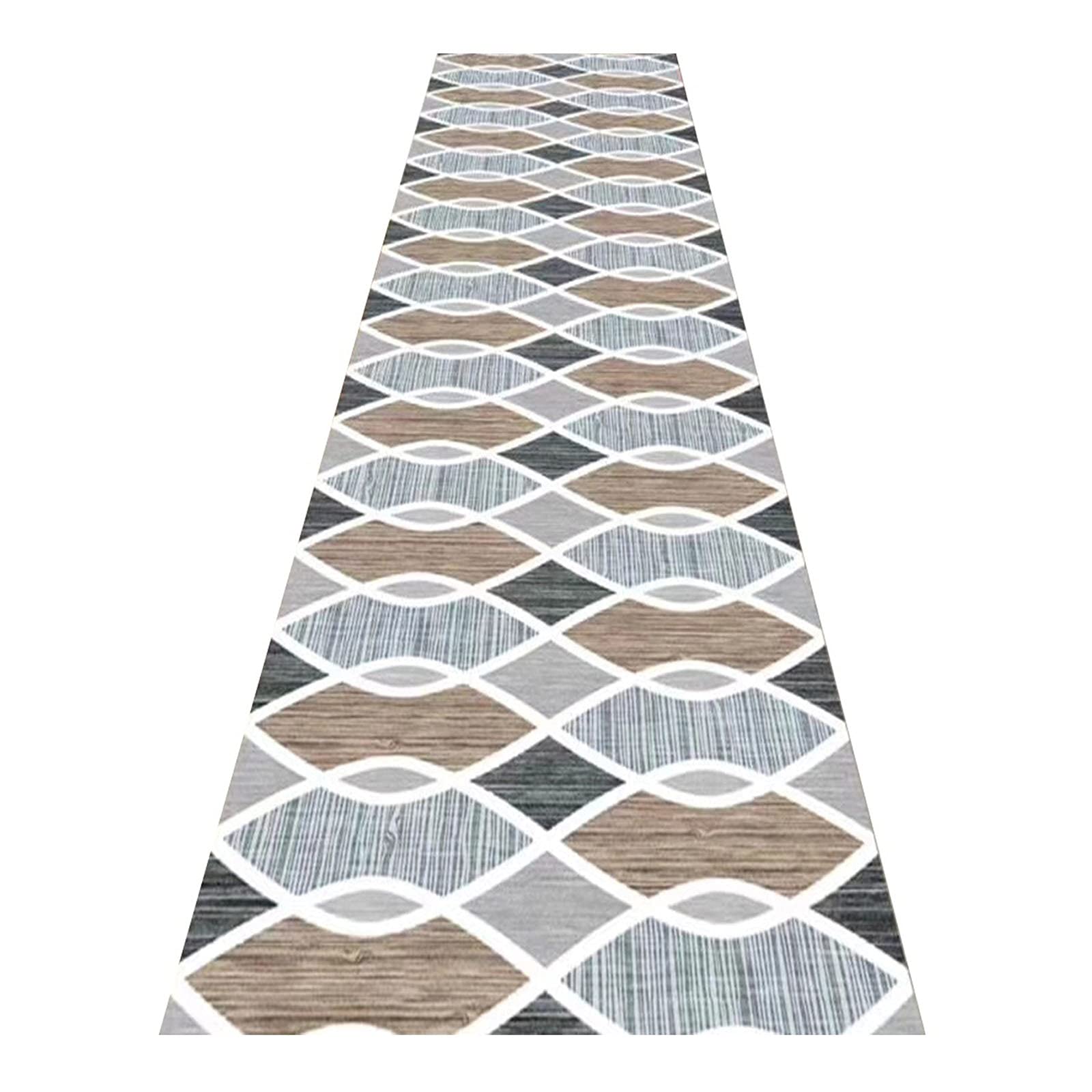 Alfombras de pasillo largo ZRUYI: moqueta suave, antideslizante y durable de 1.2x1.6m