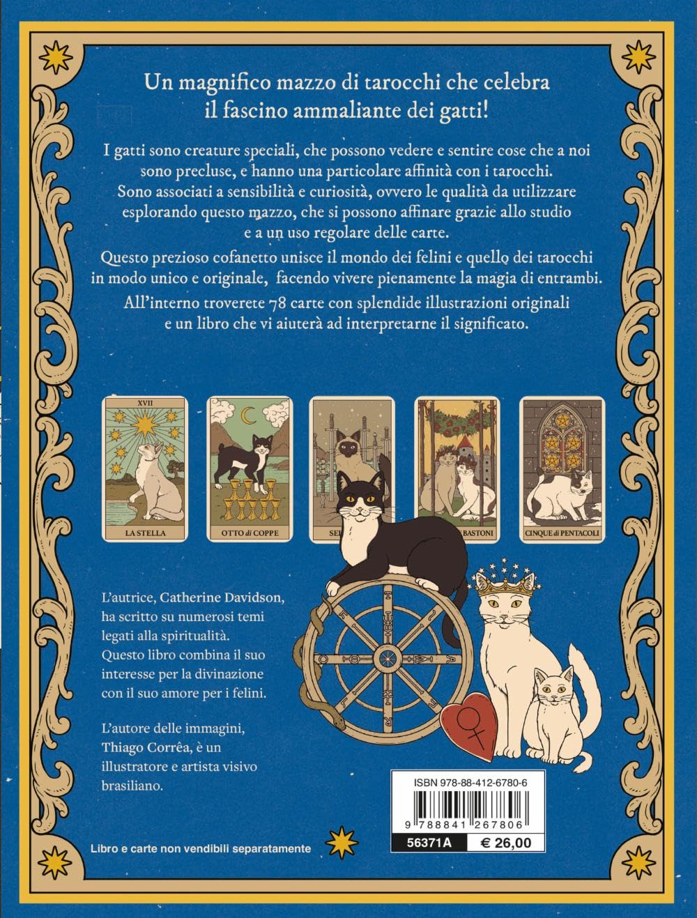 Tarocchi magici dei gatti. 78 carte e un manuale per veri devoti dei felini. Ediz. a colori. Con 78 Carte