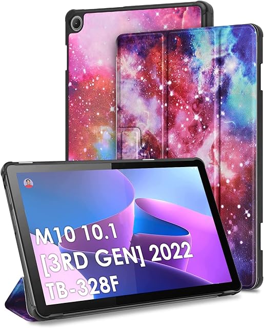 KATUMO Case For Lenovo M10 Tablet 3rd Gen 10.1 inch 2022 (TB-328F) Slim Lightweight Smart Cover, with Auto Sleep/Wake Function Tri-fold Stand. Identify Tablet ModelTB-328F
