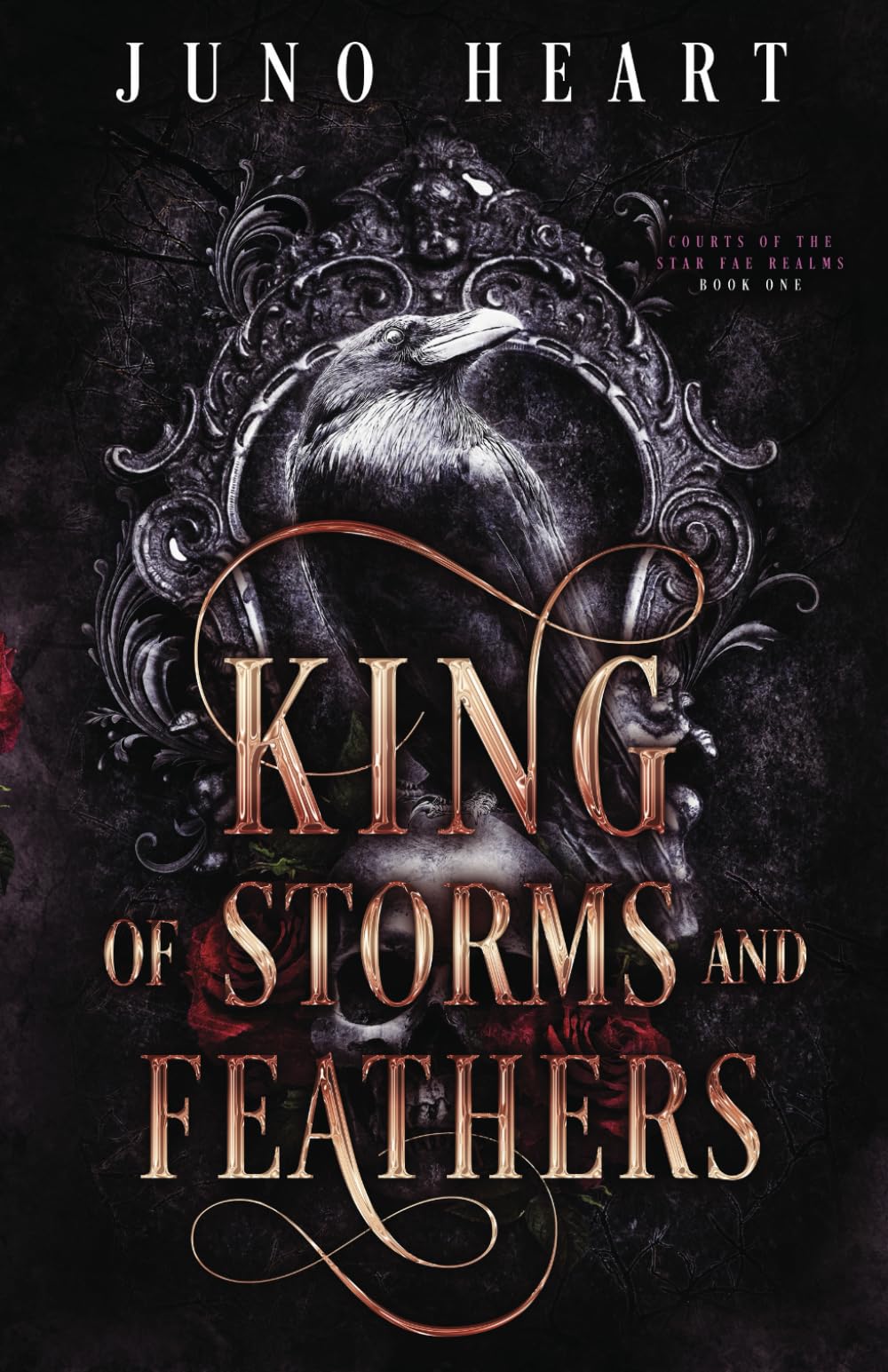 King of Storms and Feathers: A Dark Fae Fantasy Romance (Courts of the Star Fae Realms)