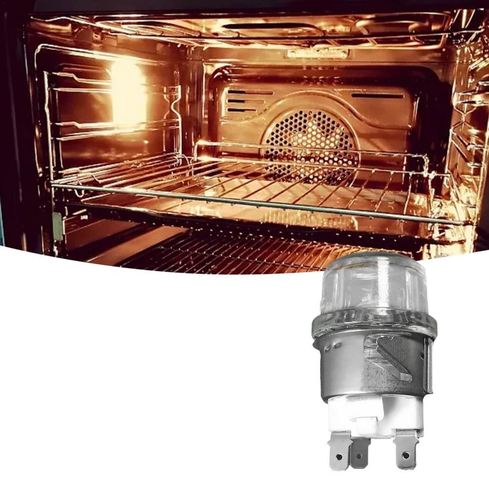 Żarówka Lampy Piekarnika G9 25W Odporna Na Wysokie Temperatury 500 ℃ Do Oświetlenia Kuchenki Mikrofalowej 220V 110V 2 Szt.,2 Szt.