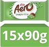 Aero Peppermint Mint Chocolate Sharing Bars, 15 x 90 g