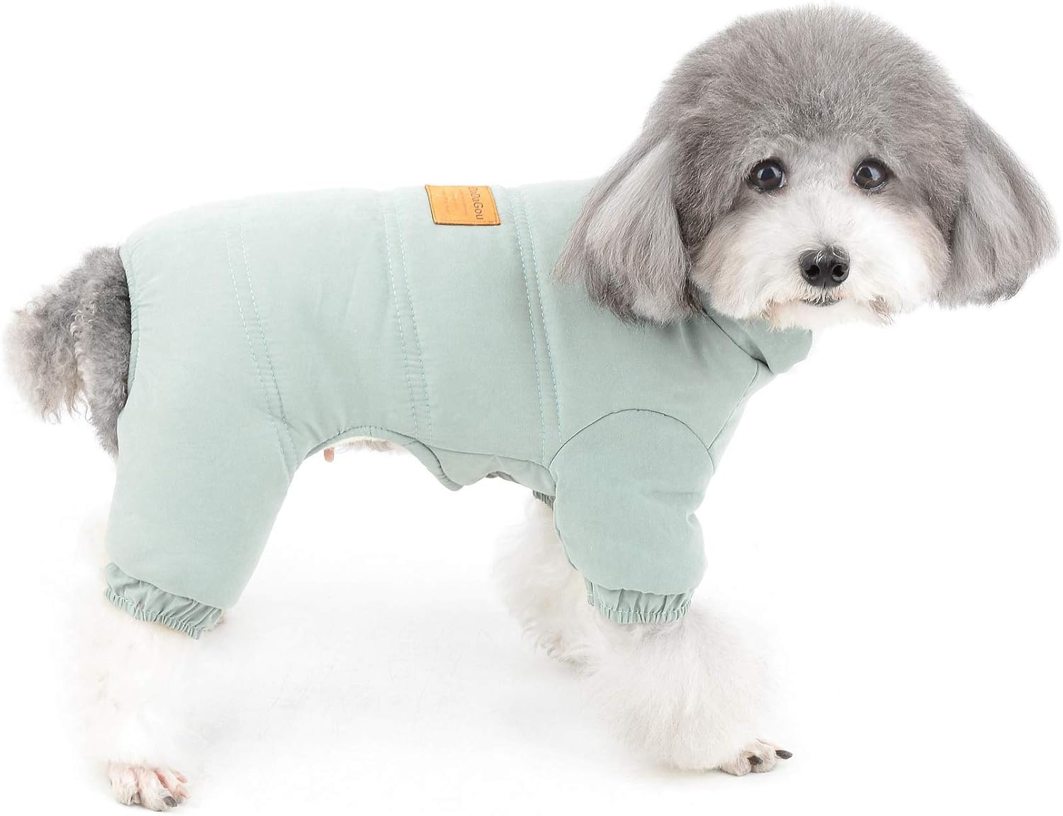 ZUNEA Dog Snowsuit for Small Dogs Winter Warm Coat Thick