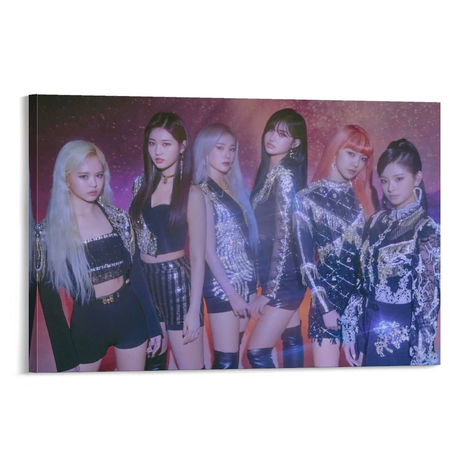 Amazon Com Star Girl Group Idols Everglow Kpop Reminiscence Concept Teaser Member Collection Yiren Onda Aisha Eu Kim Si Hyeon Mia Merchandise Poster Decorative Painting Canvas Wall Art Living Room Posters Bedroo Clothing