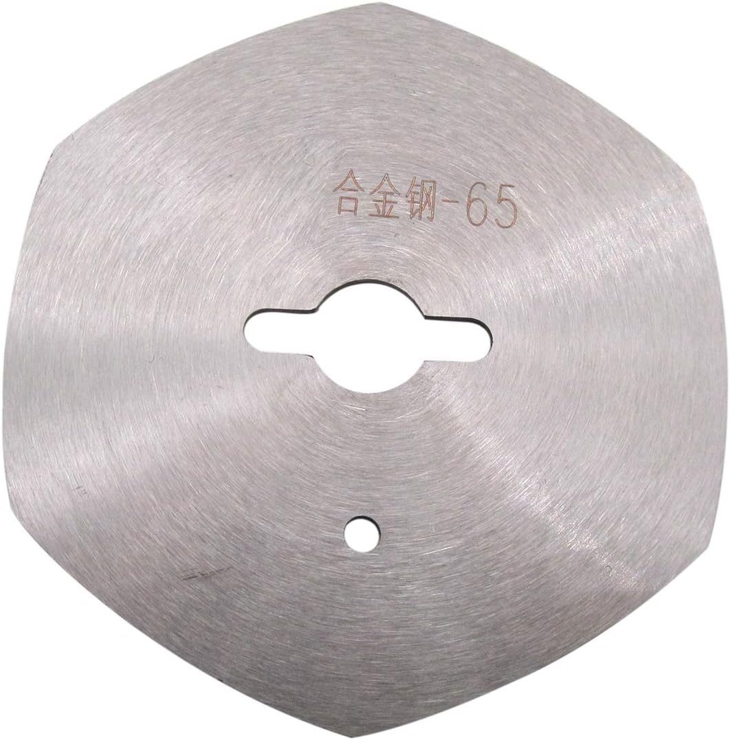 ckpsms Brand -#RS-65 1PCS 65MM High Speed Steel Round Knife Scissors Cloth Fabric Electric Cutter Machine
