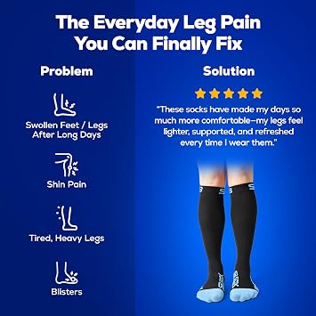 SB SOX - 3 Pairs Size X-Large Compression Socks