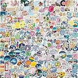 400 PCS Water Bottle Stickers Pack for HydroFlask,Aesthetic Vinyl Stickers for Vsco Girls,Teacher...