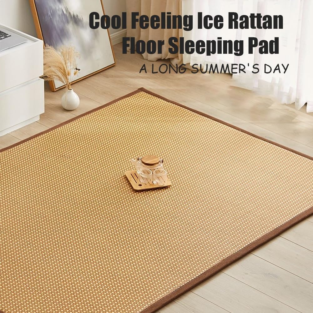Tatami Mat Futon Mattress - Portable & Foldable Japanese Traditional Floor Bed for Sleeping, Sitting, Yoga & Relaxation - 2025