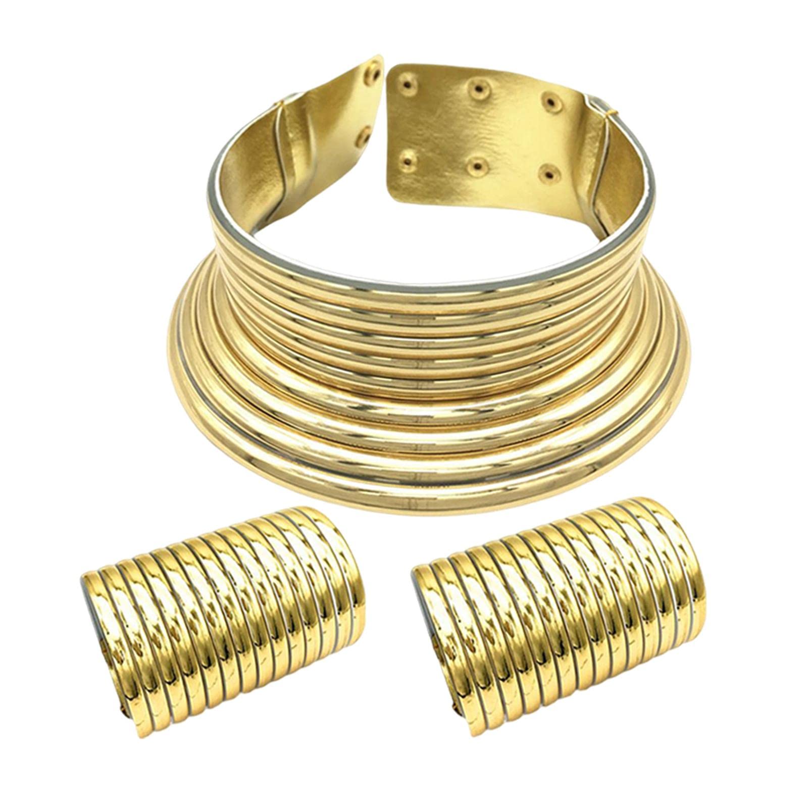 THE STYLE SUTRA ® Egyptian African Choker Collars Necklace Bracelet Set for Theme Party Decor Gold | Fashion Jewelry | Jewelry Sets (B0CHYLMJKR) Amazon Price History, Amazon Price Tracker