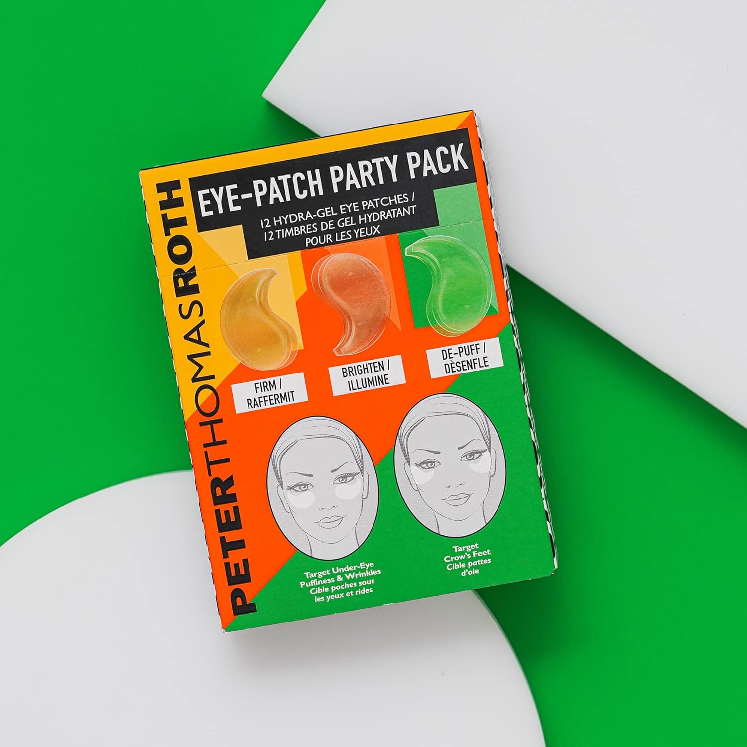 Peter Thomas Roth | Eye-Patch Party Pack 12 Hydra-Gel Eye Patches : Beauty & Personal Care