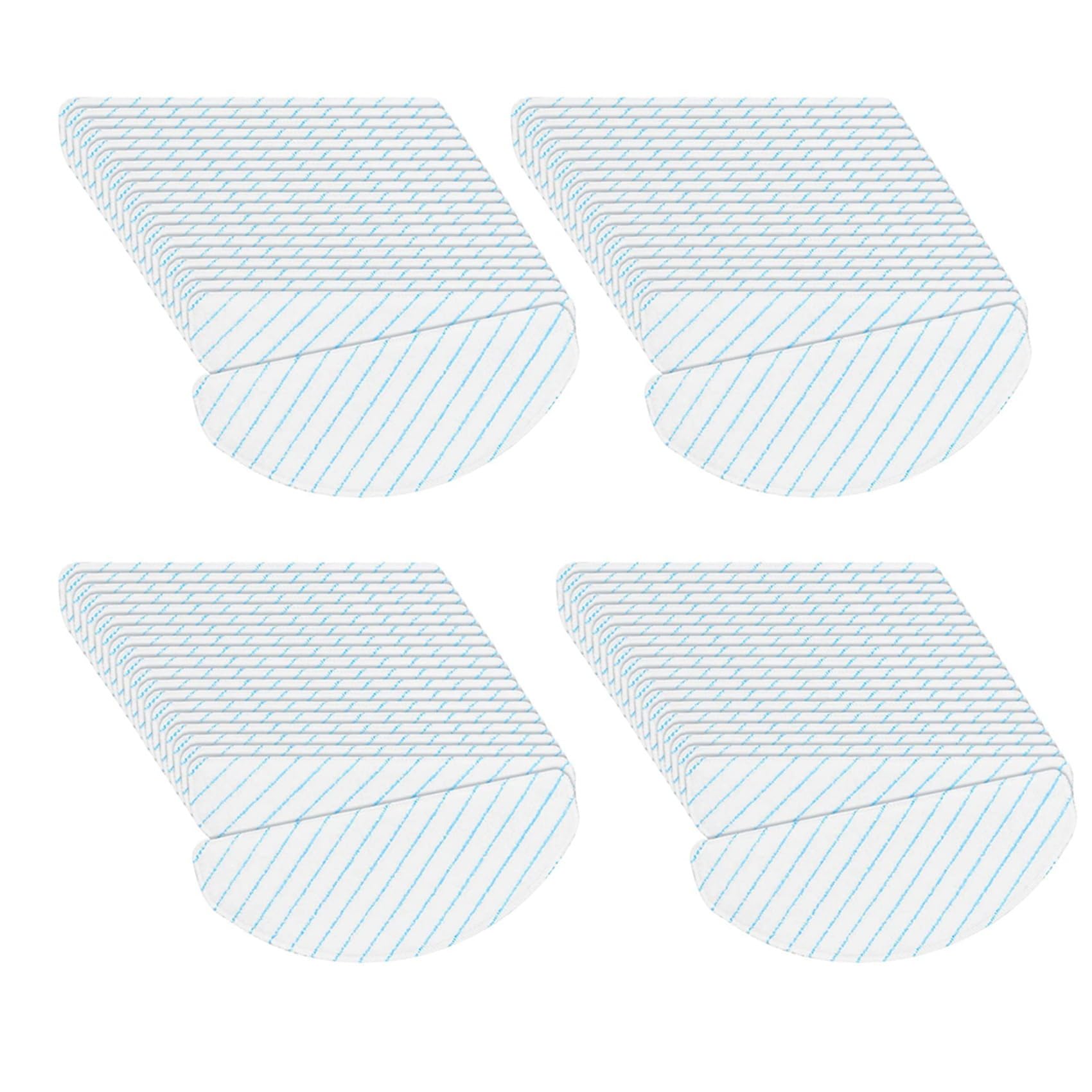 Hndhbfgrt 200Pcs Disposable Strong Rag Mop Cloths Pads for OZMO T8 T8 Max T9 + Vacuum Cleaner Parts