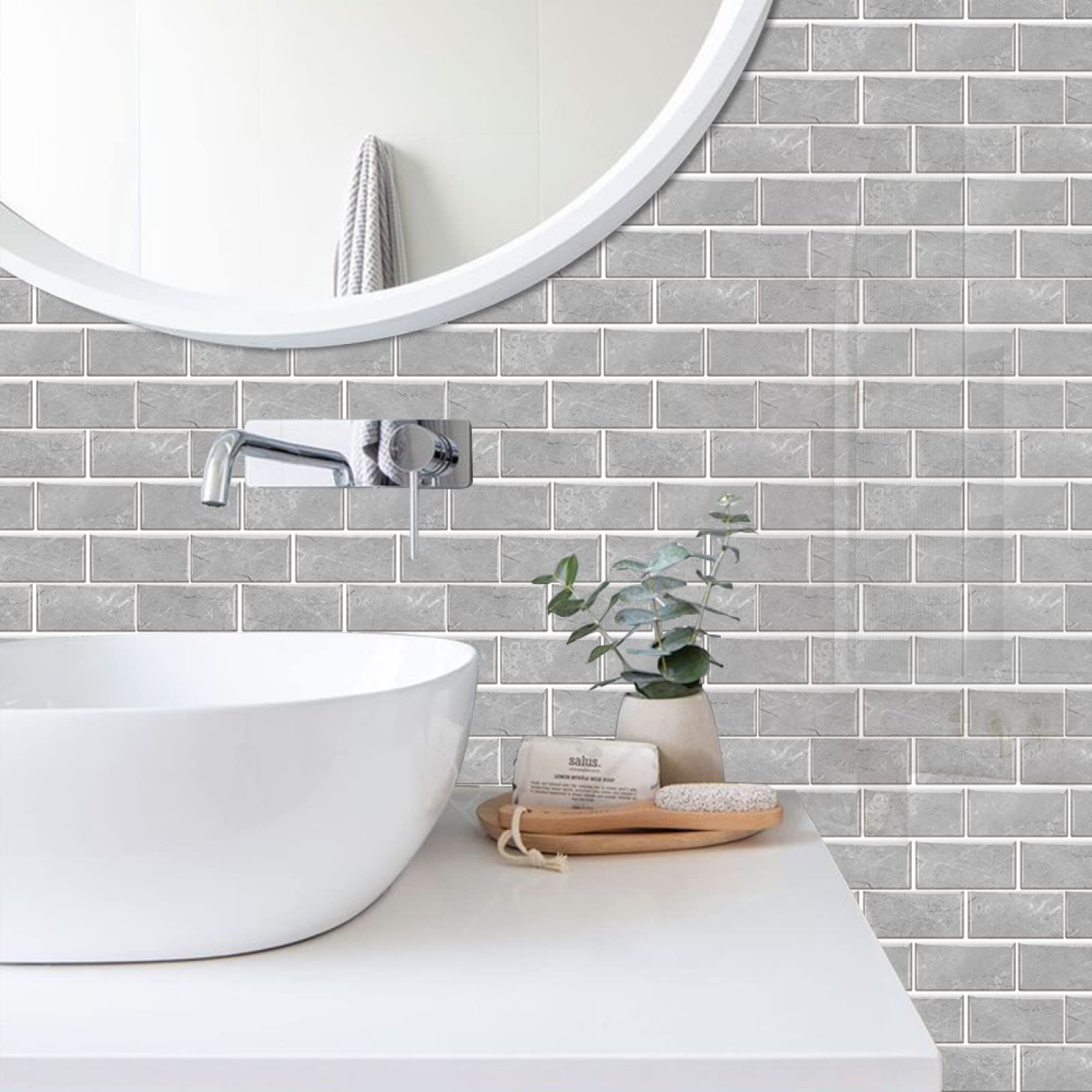 Piastrelle Adesive Cucina 30x60cm Grigio Mattonelle Adesive Bagno Pvc Impermeabile Adesivi per Piastrelle Parete Fai da Te Adesivi per Cucina Decorazioni Piastrelle Adesive Cucina 30x60cm Grigio Mattonelle Adesive Bagno Pvc Impermeabile Adesivi per Piastrelle Parete Fai da Te Adesivi per Cucina Decorazioni
