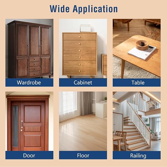 Advanced Wood Stain & Sealer, (Dark Walnut, 9oz/250ml), Enhances Wood Grain, Waterproof, Flexible, Crack Resistant, Weather Resistant, Non-Toxic Environmentally Friendly