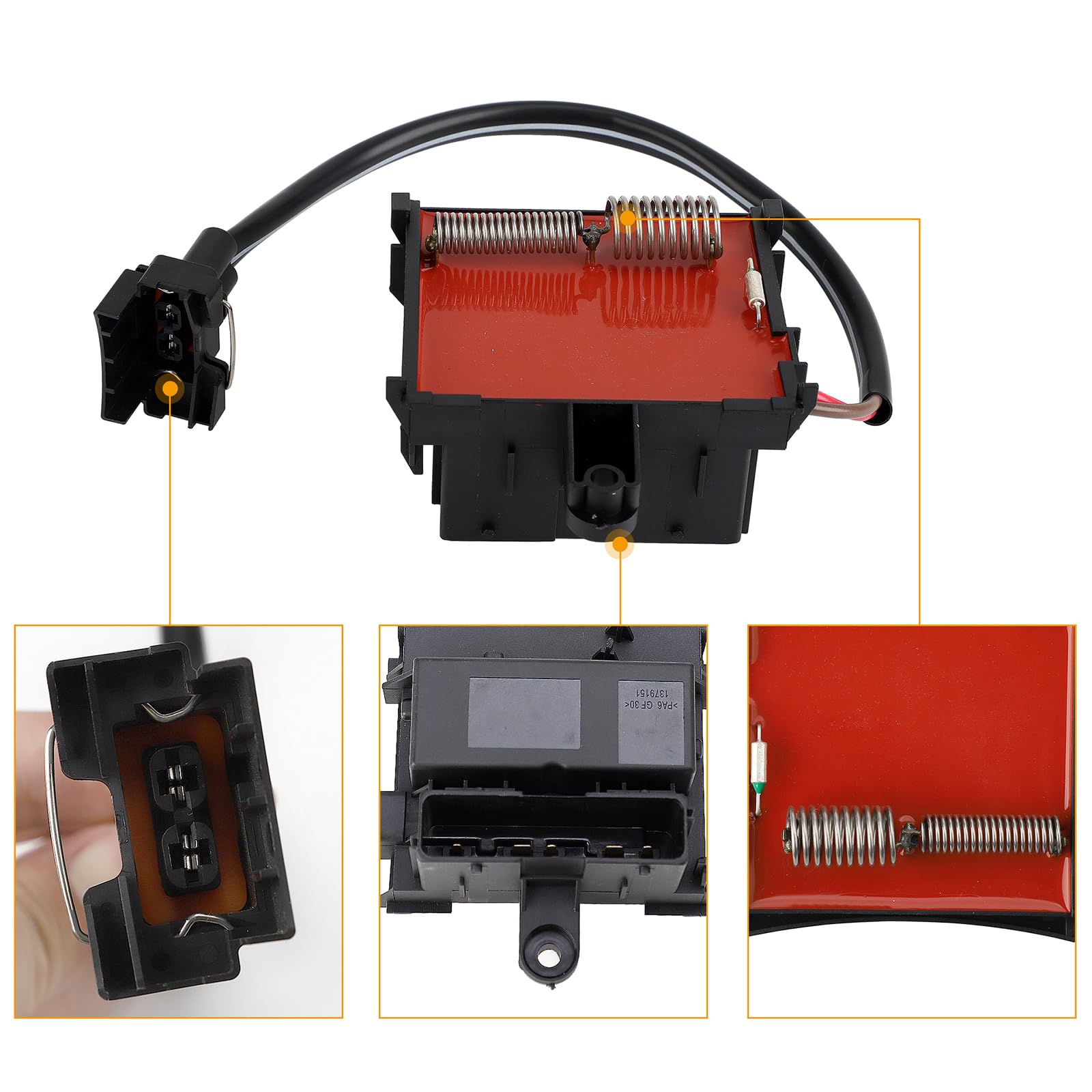 Refrigeratore, relè ventola di raffreddamento per Vectra C 2002-2008 1796CC 1379151 09202805 871470D