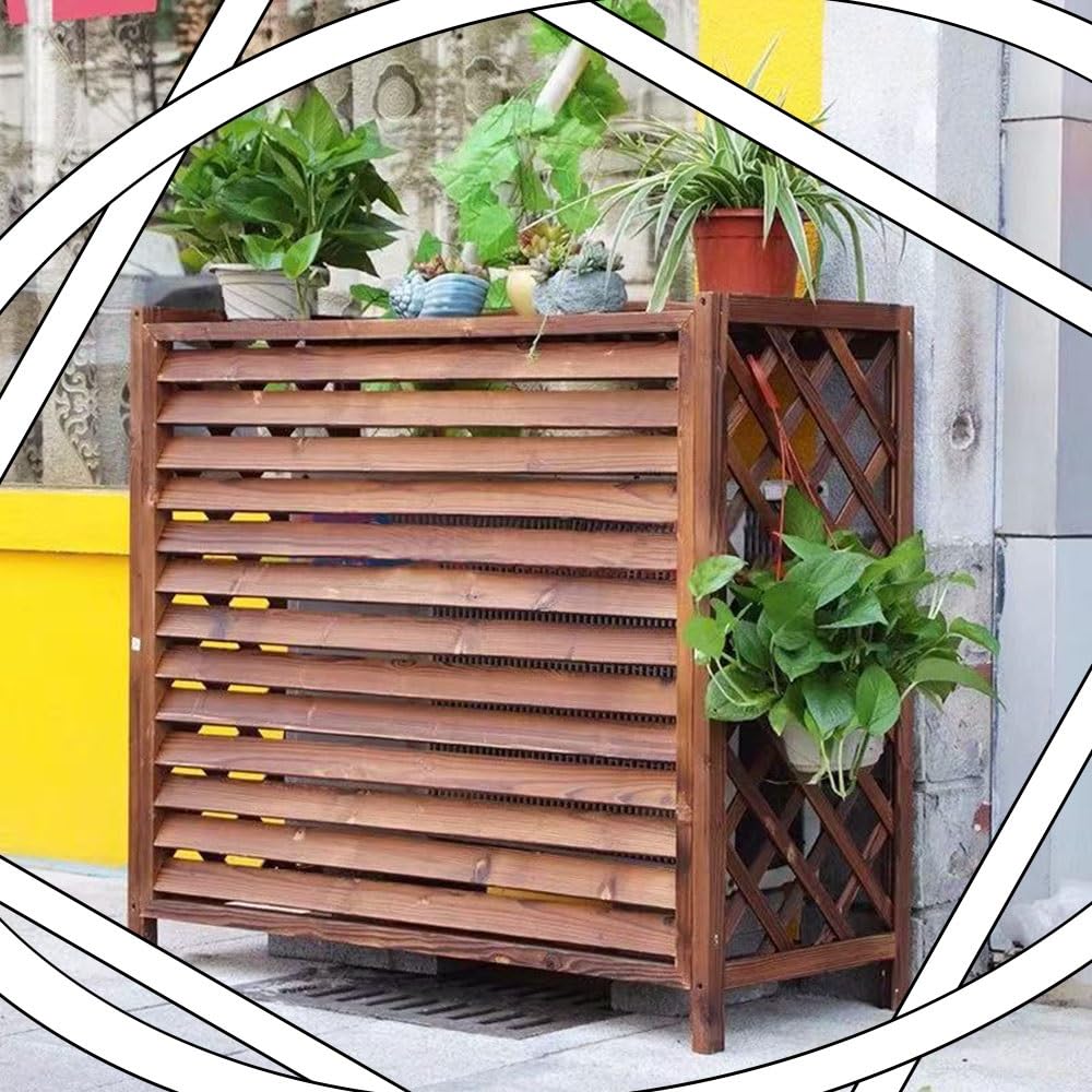 Housse de protection pour climatiseur extérieur contre la pluie et les intempéries