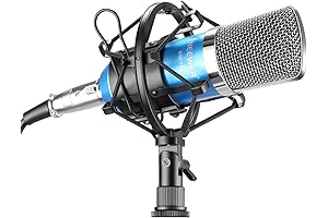 Neewer NW-700 Studio Condenser Microphone Set for Broadcasting Voice Recording