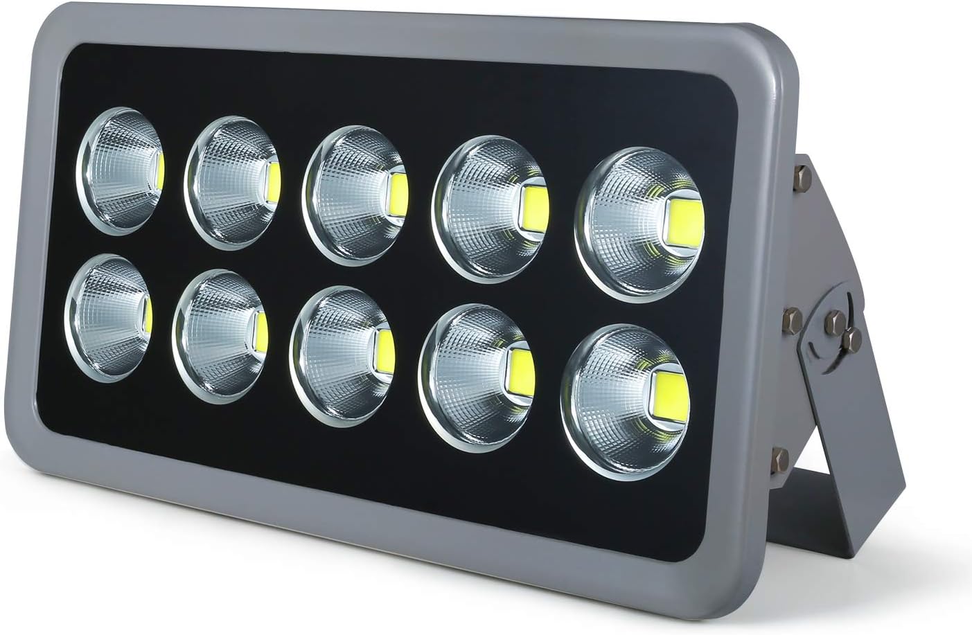 500W LED Outdoor Flood Light,50000LM Super Bright 6000K Daylight White LED Security Flood Light,Waterproof IP66 Commercial Lighting Fixture for Arena Parking Lot, Garden, Court,Vessel