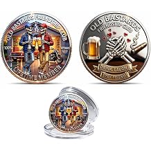 Old Bastards Friendship Club Coin,Old Friends Forever Club Coin 1PCS