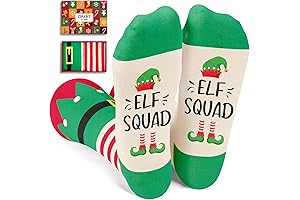 Elf Dinosaur Light Up Christmas Socks For Kids