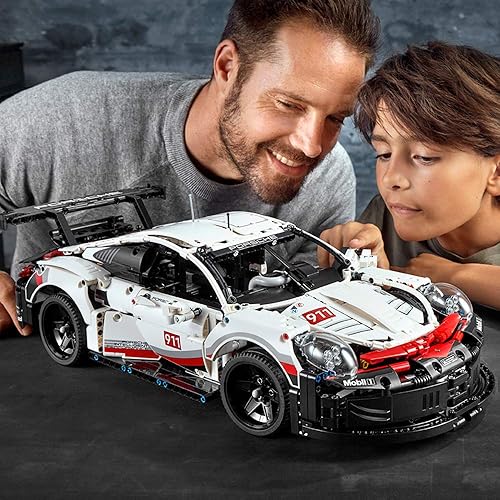 Miniatura 8 de LEGO Technic Porsche 911 RSR 42096 - Juego para construir 2019 1580 piezas