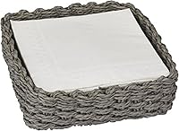 Vista 1 de Servilletero - Gris 7.5x7.5x25.6 in Trenzado