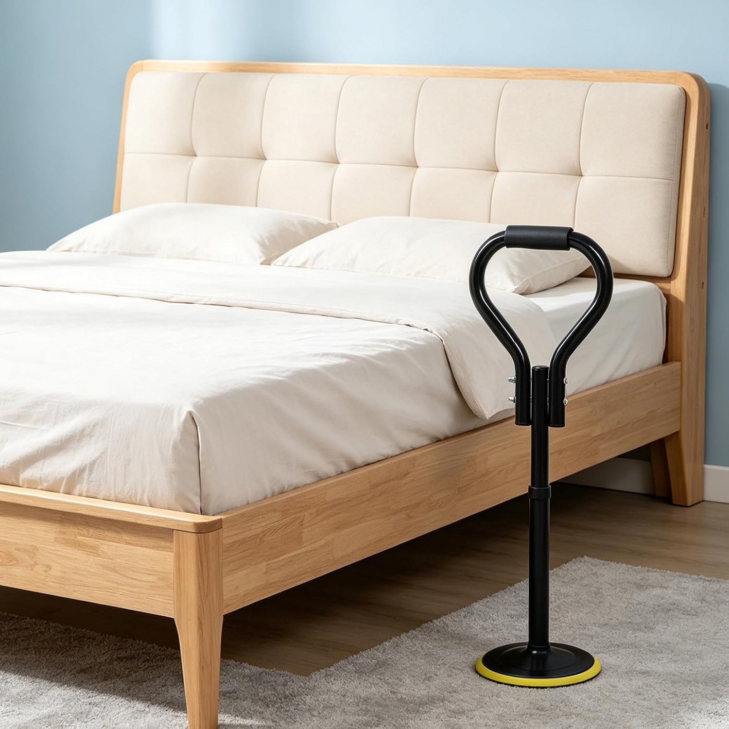 Standing Aid for Seniors - 22.83"-25.59" Stand Assist Aid Devices & Supports for Elderly Help Get Up from Floor - Indoors Garden Housework Bedroom Bathroom Bedside