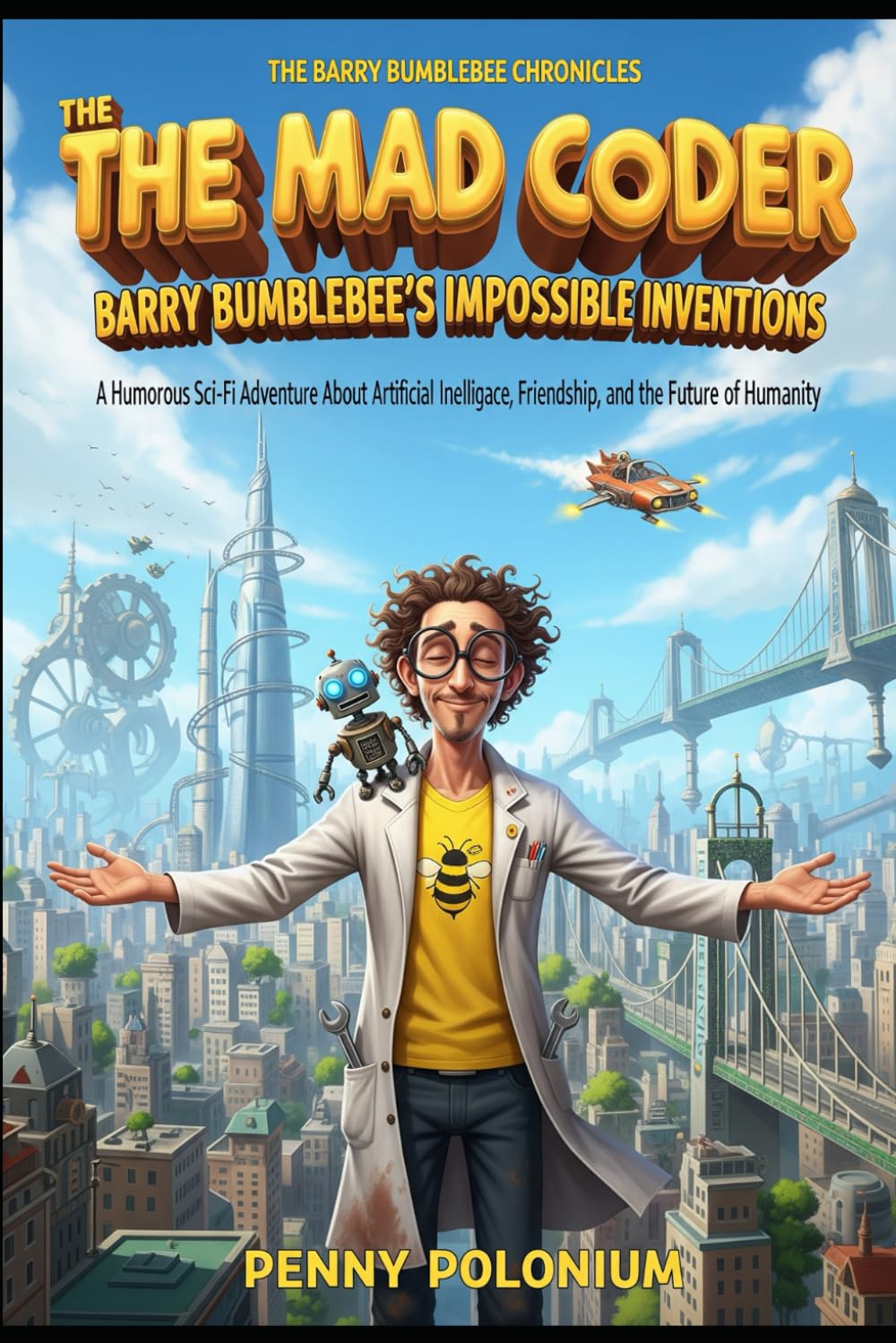 The Mad Coder: Barry Bumblebee’s Impossible Inventions: A Humorous Sci-Fi Adventure About Artificial Intelligence, Friendship, and the Future of Humanity (The Barry Bumblebee Chronicles)