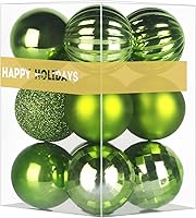 Vista 202 de GameXcel - Esferas navideñas grandes y ornamentos colgantes para árbol de Navidad que no se rompen