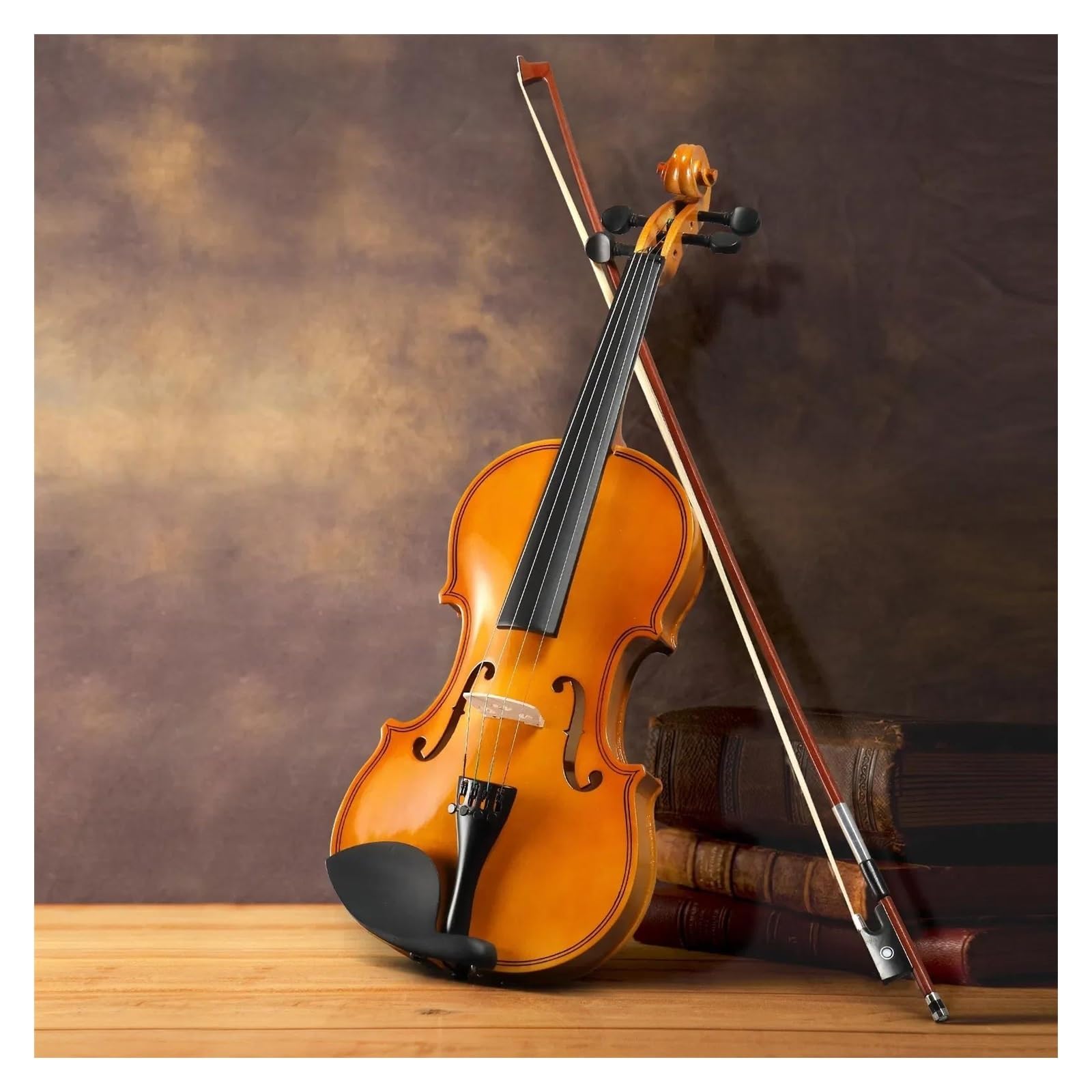 Set Di Violini 4/4 Di Dimensioni Standard Adatti A Principianti Adulti Violino