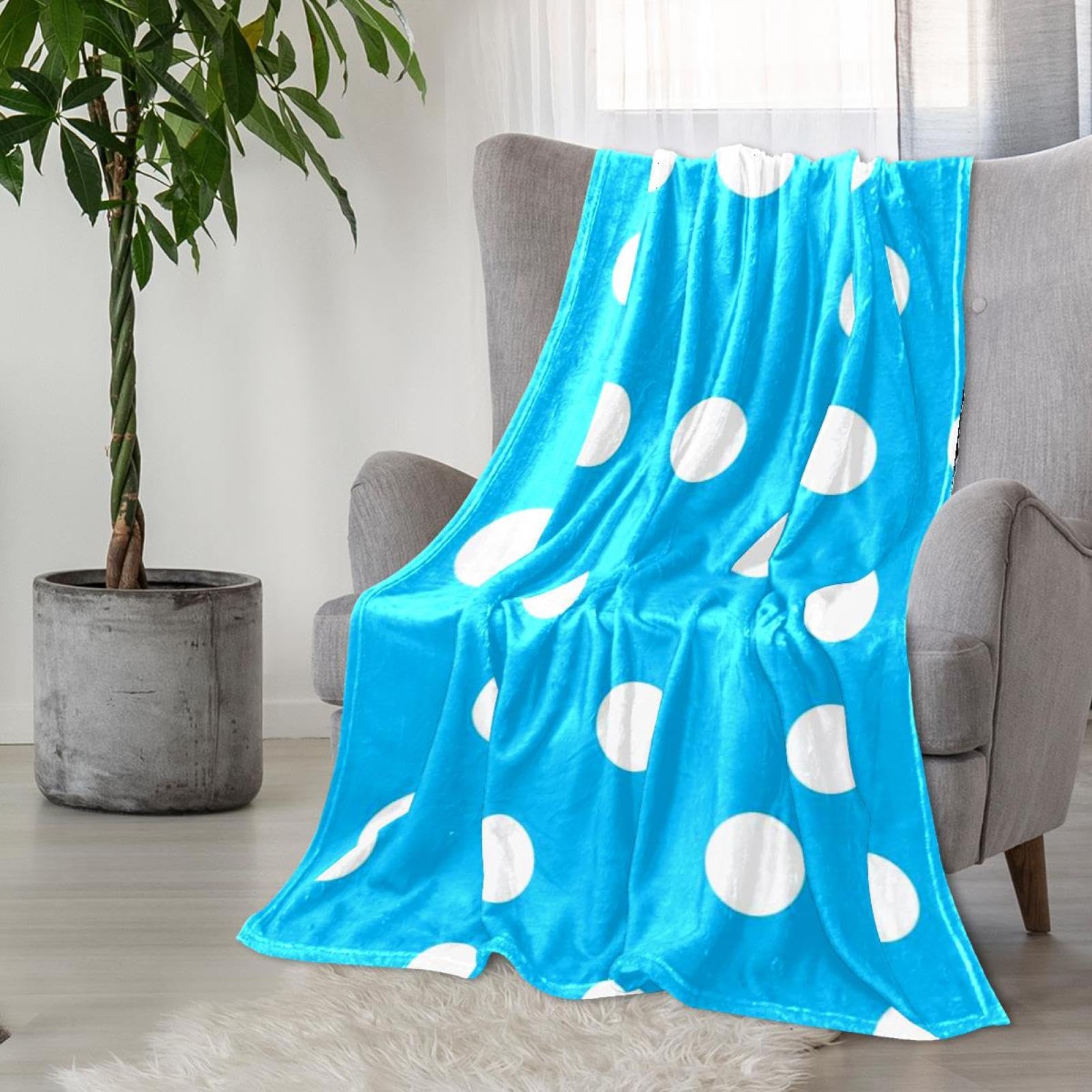 フリースブランケット 青 TBLKT Amazon｜JIAHANNHA ロイヤルブルー スローブランケット フリース