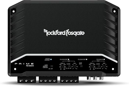 Rockford Fosgate Prime R2-300X4 300-Watt 4-Channel Amplifier