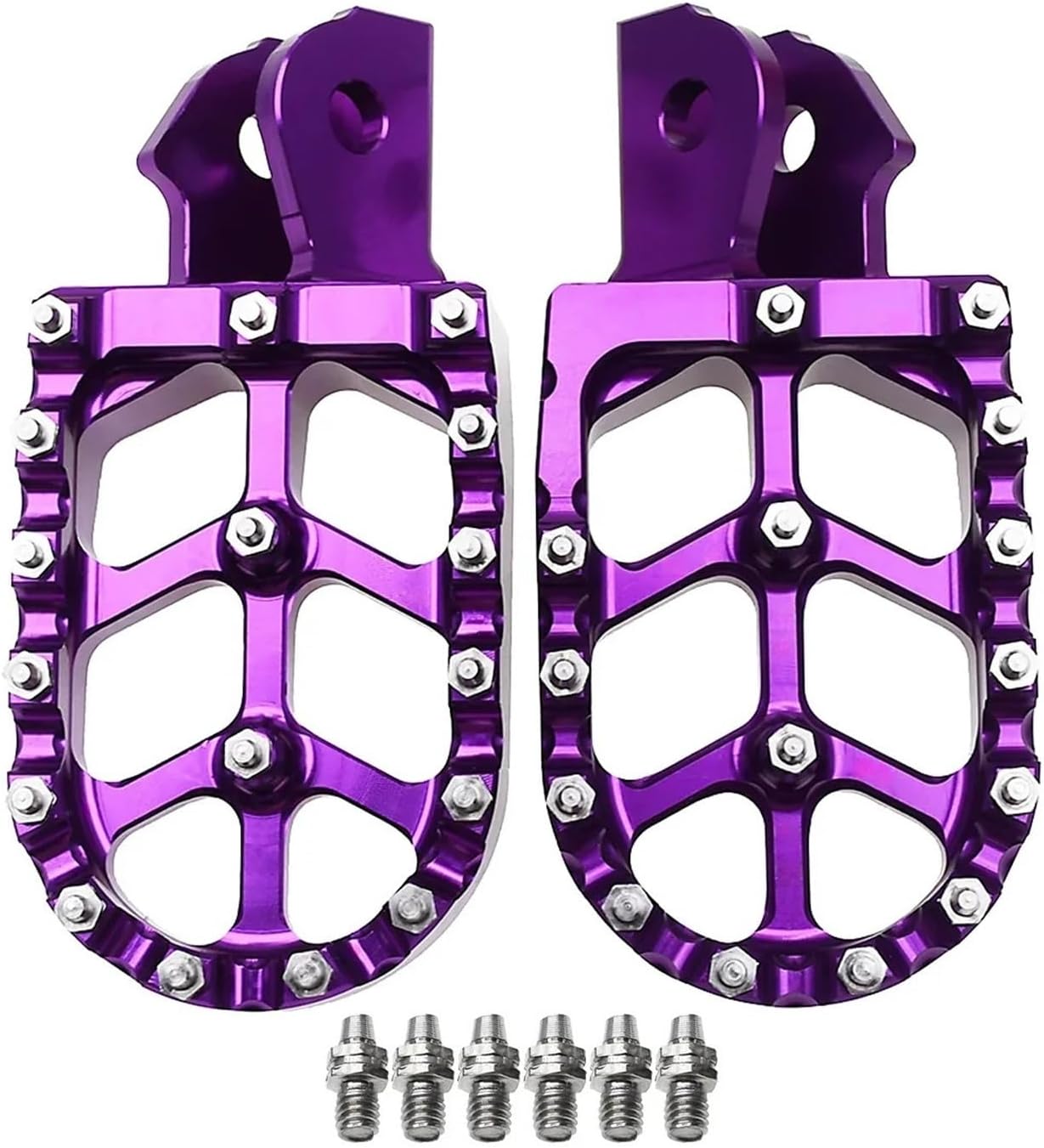 Motorcycle pedal Motorcycle accessories Aluminum alloy Footpegs Floor Boards Rests Pedals SUR-RON Light Bee X/S and Talaria Electric(Gold)