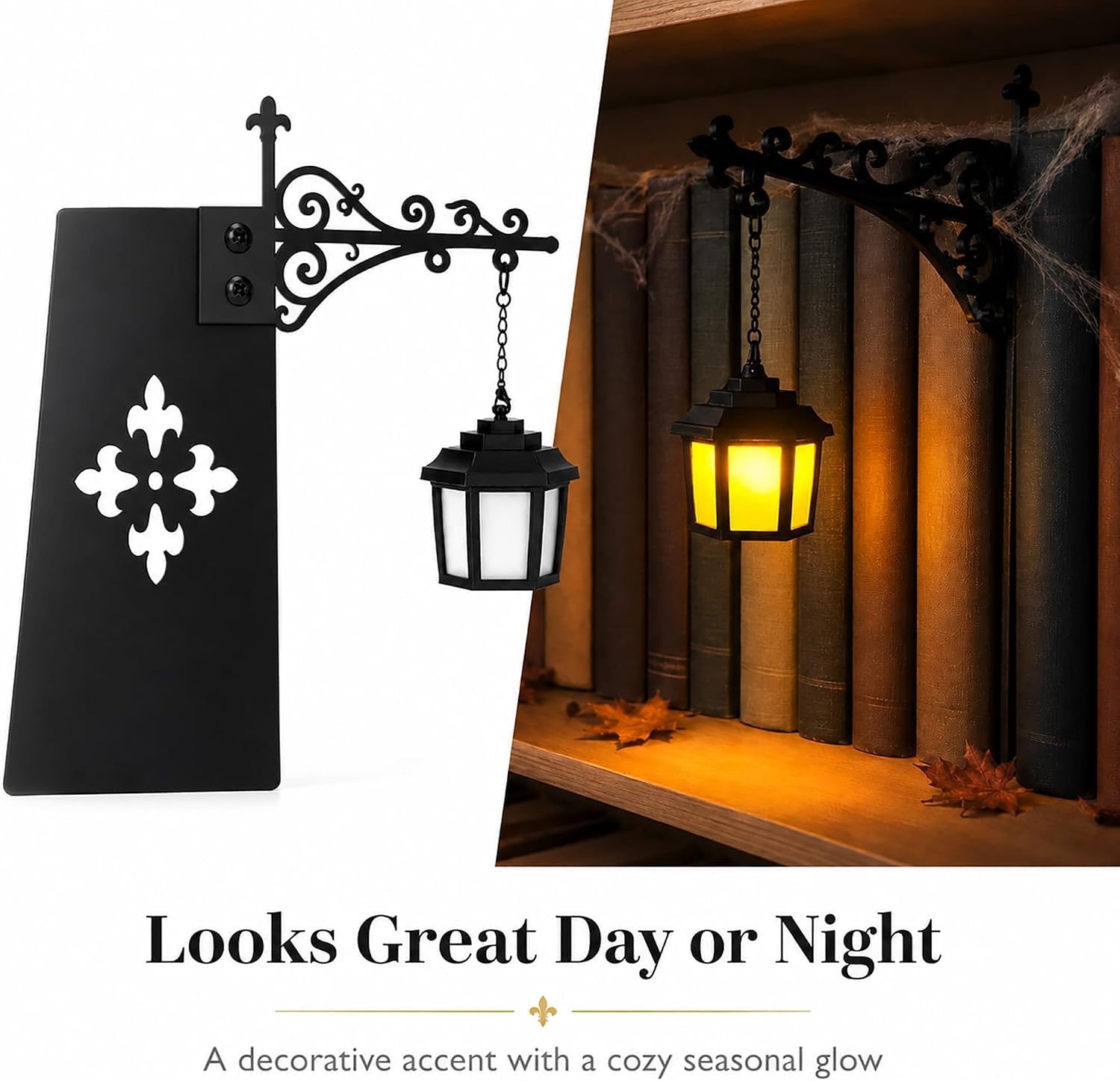 Ghost Reader lampa na książki w stylu vintage biblioteka, 2 szt
