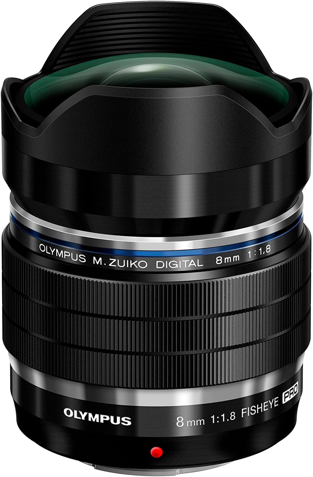 Olympus M.Zuiko Digital ED 8mm F1.8 FISHEYE PRO for Micro Four Thirds System Camera Fast and Furious Fisheye Weather Sealed Design Wide Angle